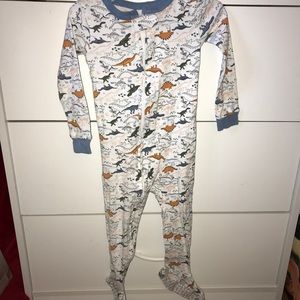 Dinosaur footed pajamas boys size 2t Carter’s